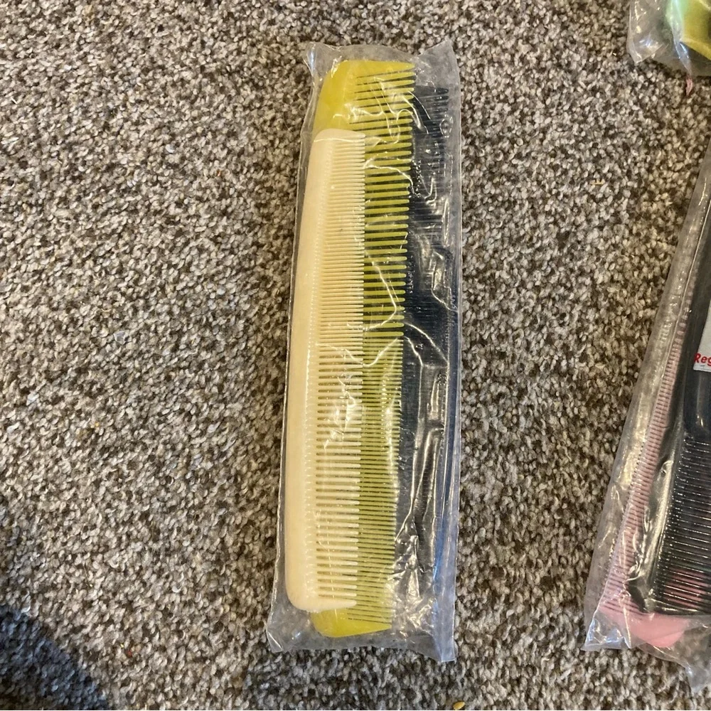 Huge Lot of 65 Vintage Combs - 1960s/1970s - New Old Stock (NOS)